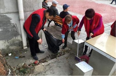 绵阳剑南路东段社区:"清洁家园,你我同行" 志愿服务活动